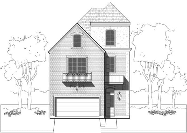 Townhouse Plan E1155 A2.2