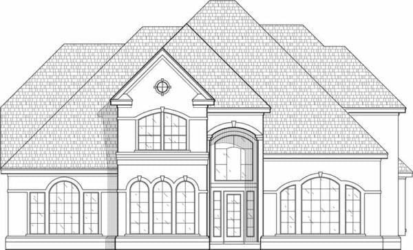 Two Story House Plan C5102