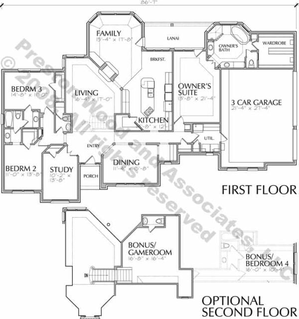 Empty Nester House Plan D0034