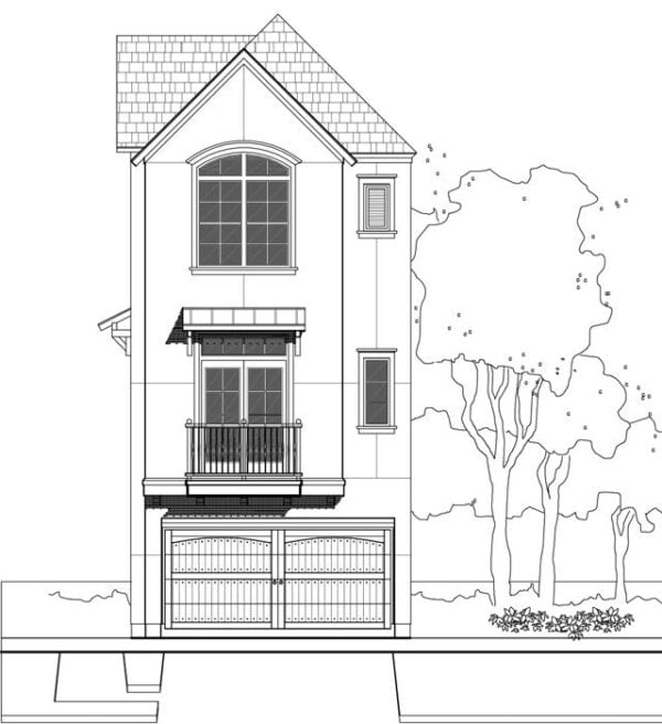 Townhouse Plan E1155 C1.1