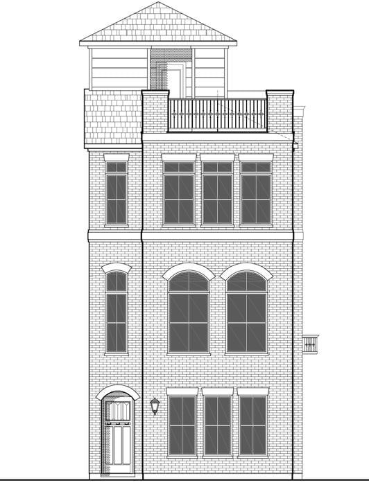 Townhouse Plan D7094 C
