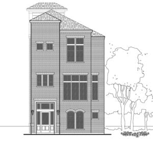 Townhouse Plan E1225 A1.1