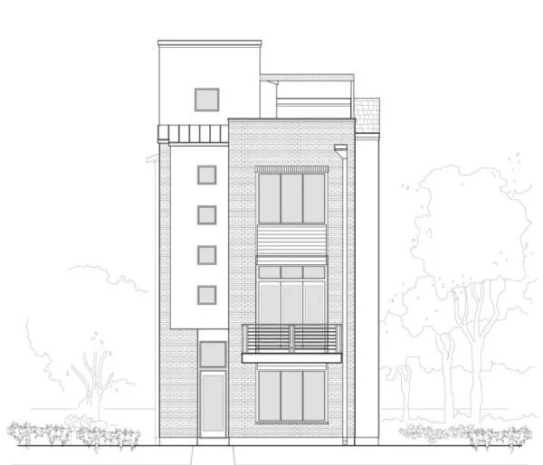 Townhouse Plan E2028 B1.1