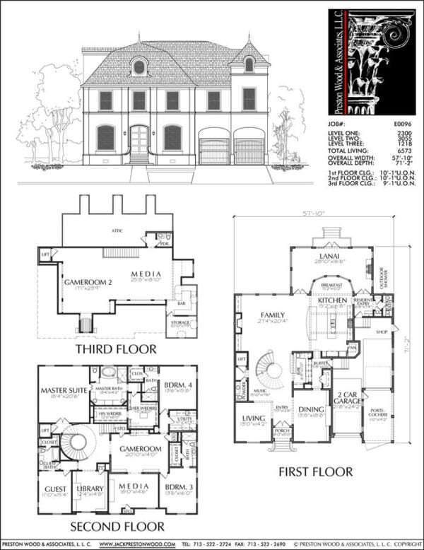 Urban House Plan E0096