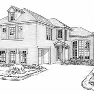 Patio Home Plan C2087 D2