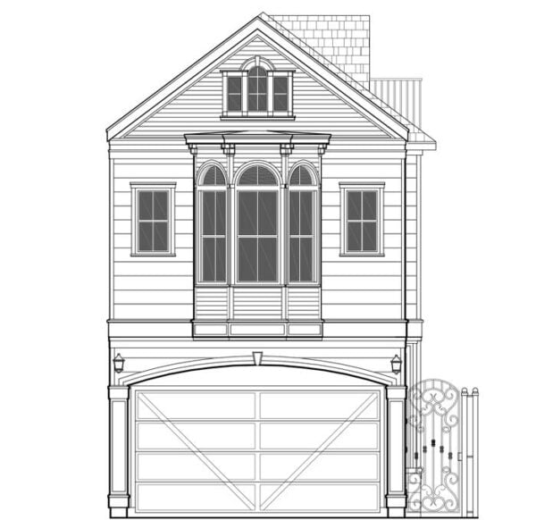 Townhouse Plan E0209 A