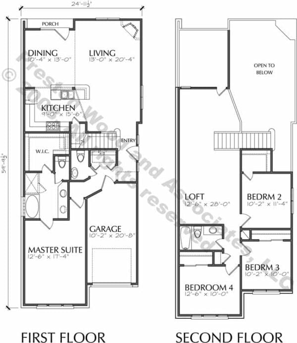 Garden Home Plan D1248