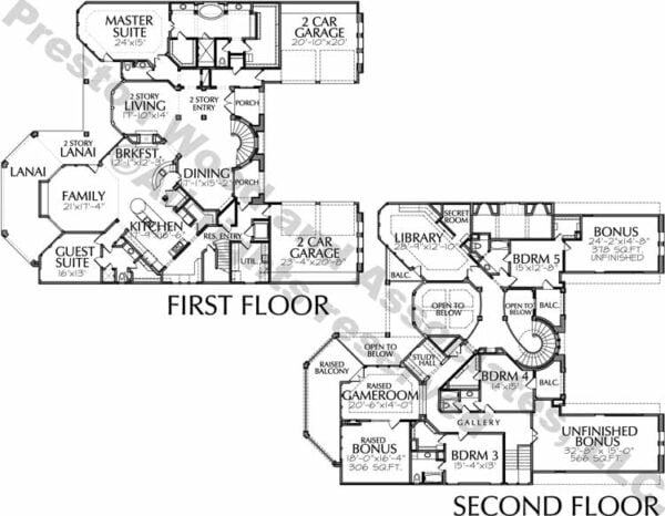 Two Story House Plan D4117