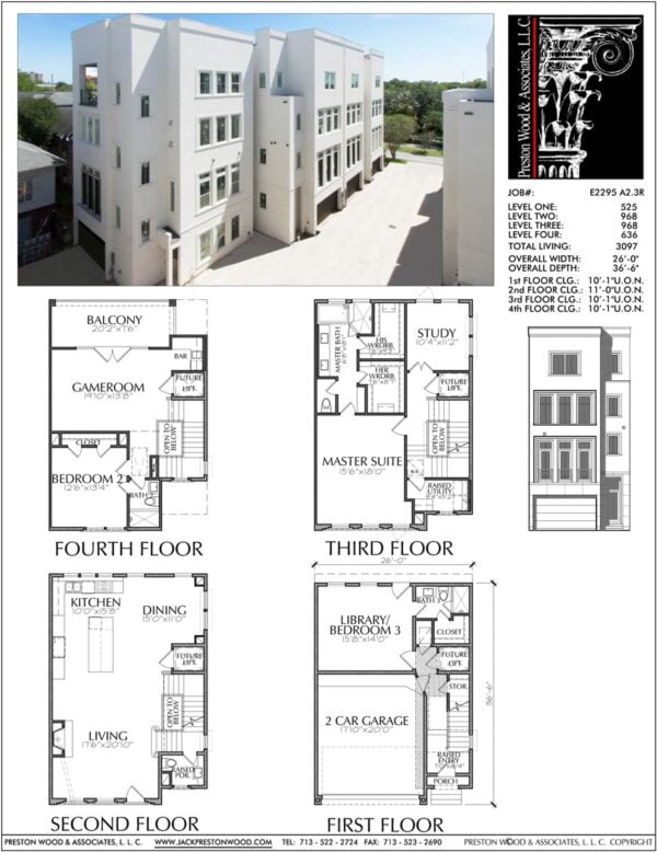 Townhouse Plan E2295 A2.3