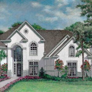 Two Story House Plan D2154