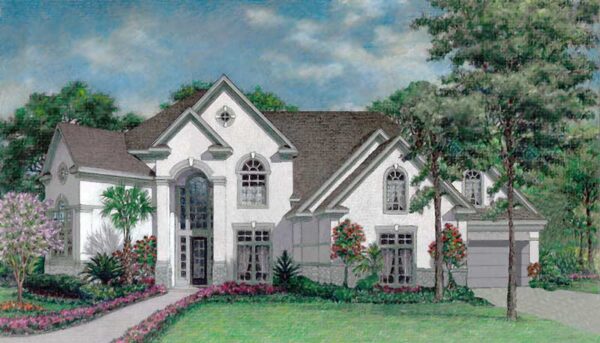 Two Story House Plan D2154