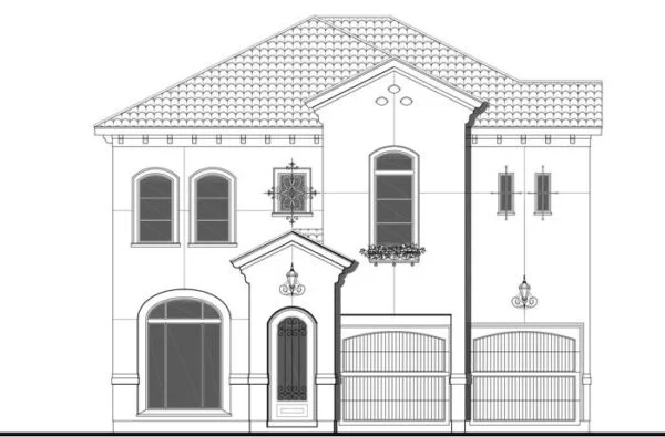 Two Story House Plan E0193