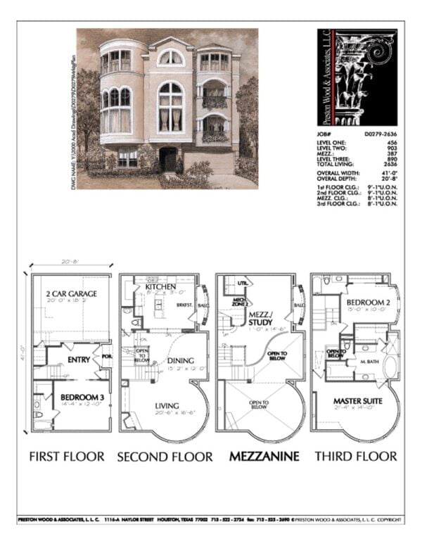 Townhouse Plan D0279