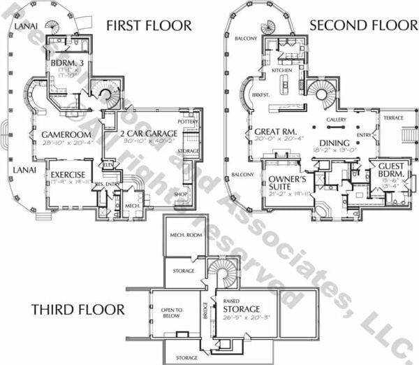 Two Story Home Plan aD1102