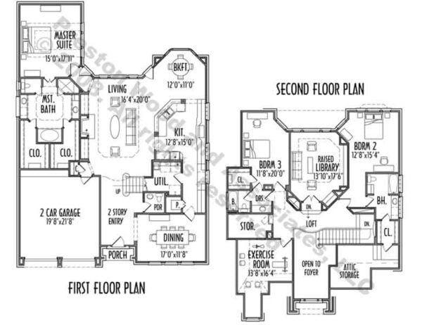 Patio Home Plan C4262