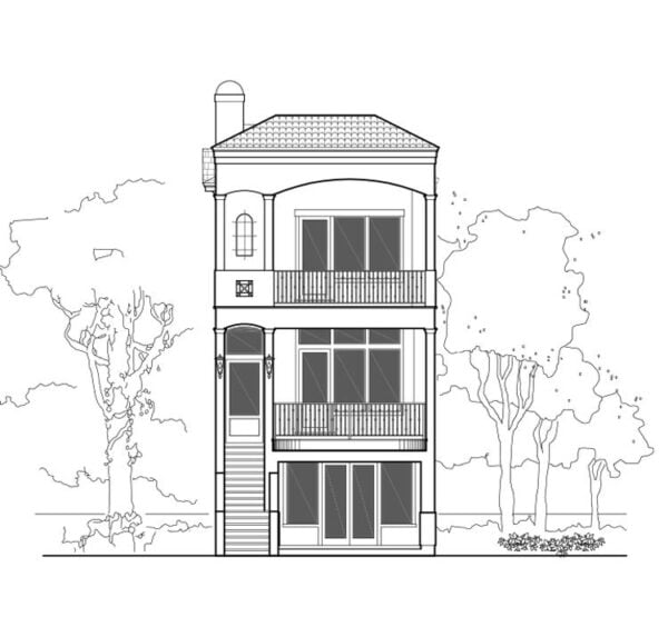 Townhouse Plan E2159 A1.2