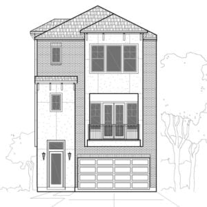 Townhouse Plan E1208 A2.3