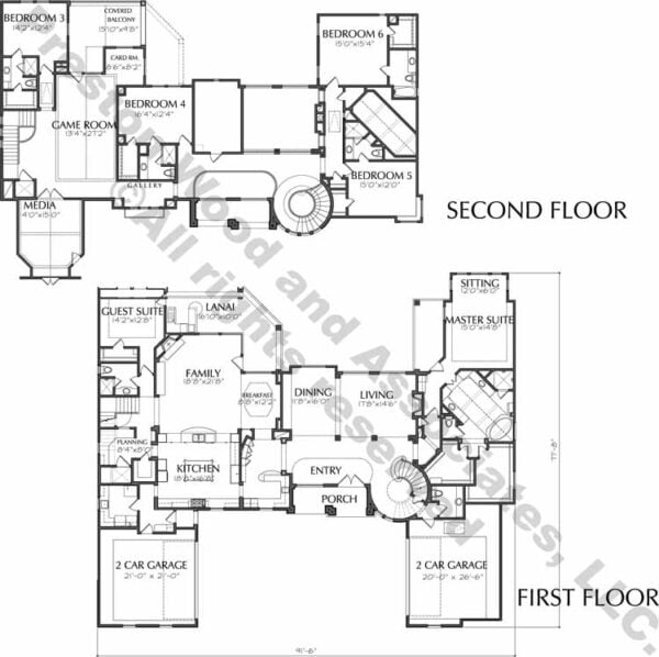 Two Story Home Plan aD9103