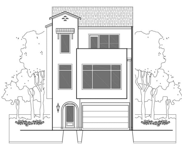 Townhouse Plan E3001 B1.2L