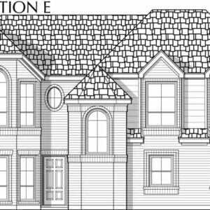 Two Story House Plan C6239 E