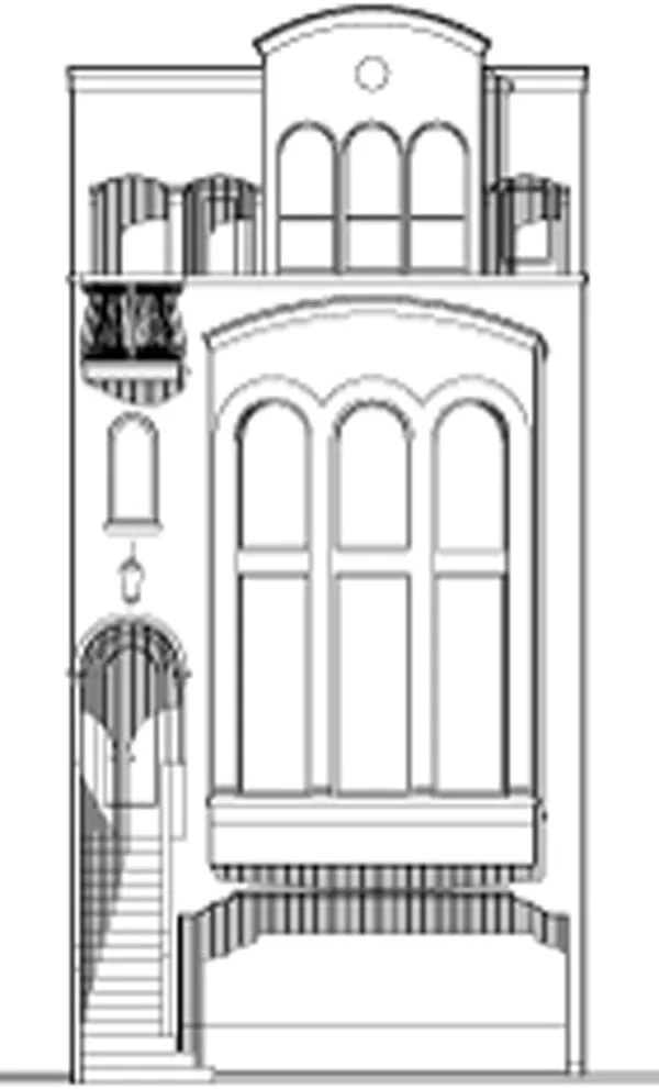 Duplex Townhouse Plan D1080