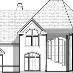 Two Story House Plan D0038