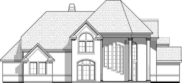 Two Story House Plan D0038