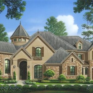 Two Story House Plan D6259