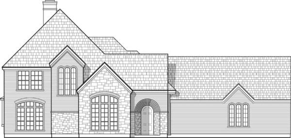 Two Story House Plan C6206