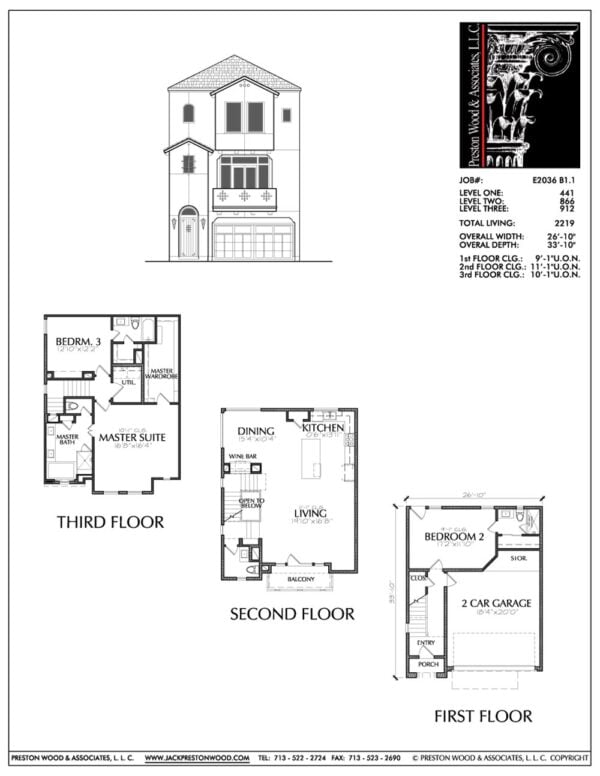 Townhouse Plan E2036 B1.2