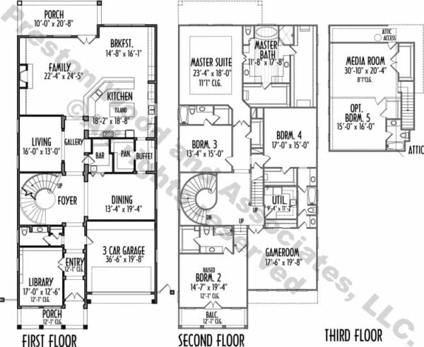 Urban House Plan D3055