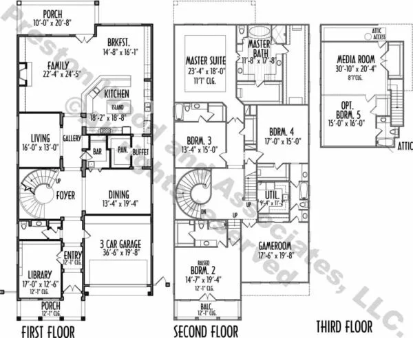 Urban House Plan D3055