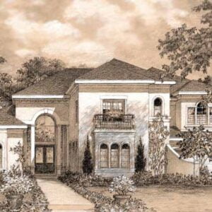 Two Story Home Plan D2008