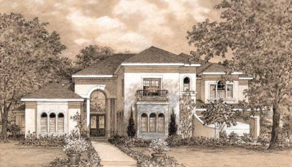 Two Story Home Plan D2008