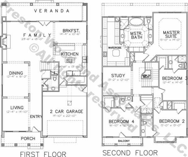 Townhouse Plan D4242