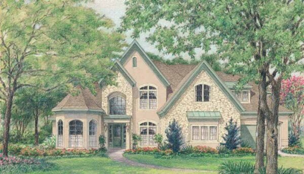 Two Story Home Plan D2026