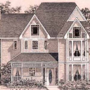 Victorian Style House Plan 82-1818
