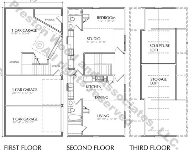 Urban House Plan D3240