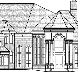 Two Story House Plan C8015