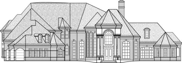 Two Story House Plan C8015