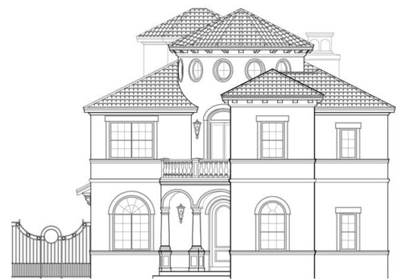 Two Story House Plan E0097
