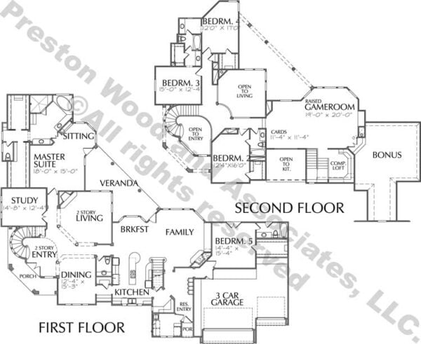 Two Story Home Plan D2023