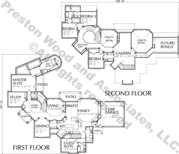 Two Story Home Design aD0153