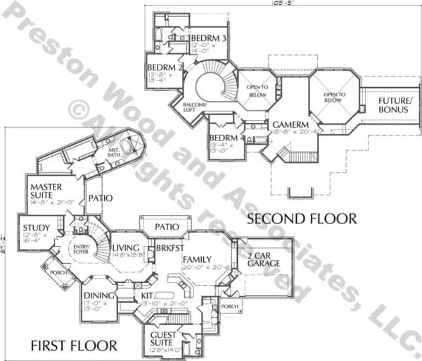 Two Story Home Design aD0153