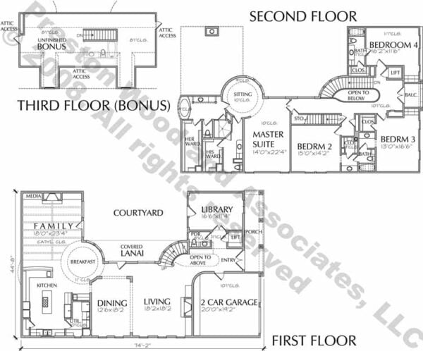 Urban House Plan C9198