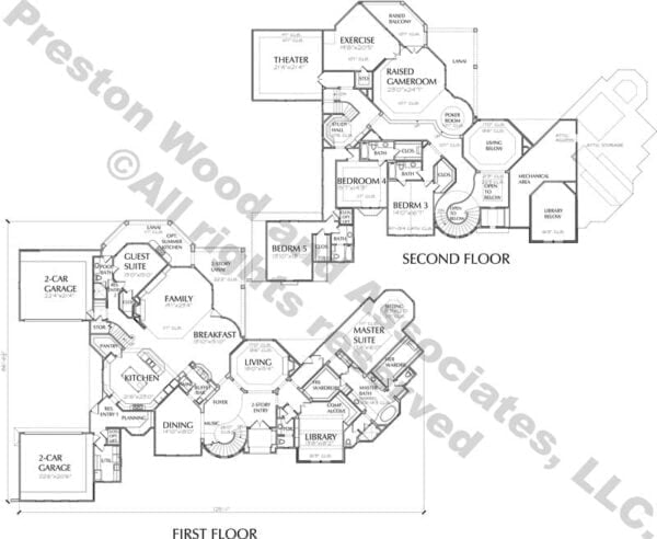 Two Story House Plan D5177