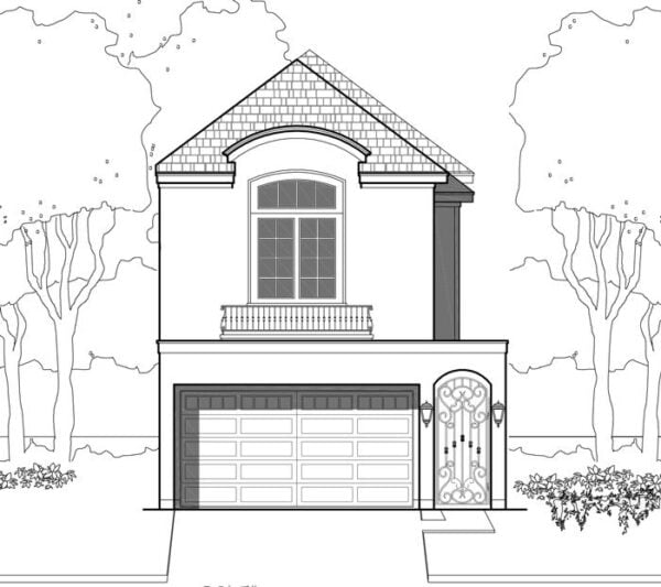 Townhouse Plan E3119 A1.1