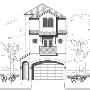 Townhouse Plan E2294 A1.1L