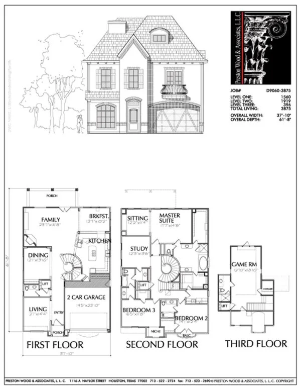 Urban House Plan D9060