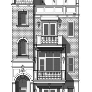 Townhouse Plan E4105-012 & 014
